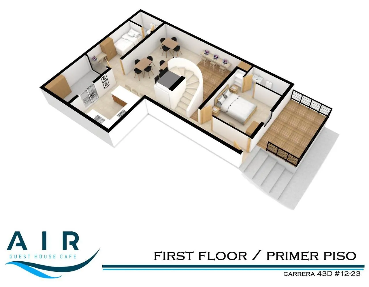 מדיין Air Guest House מלון